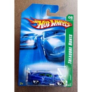 Hot Wheels JADED Spectraflame Blue #128 2007 TREASURE HUNTS Series #8/12 5SP MOC